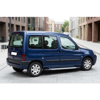 Side Steps Allmond Grey (2 pcs, Aluminum) Citroen Berlingo 1996-2008 photo 1