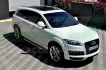 Audi Q7 2005-2015 Side Steps Allmond Grey (2 pcs, Aluminum) photo 2