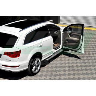 Side Steps Allmond Grey (2 pcs, Aluminum) Audi Q7 2005-2015 photo 3