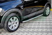 Chevrolet Captiva 2006-2019 Side Steps Fullmond (2 pcs, Aluminum) photo 4