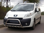 Fiat Scudo 2007-2015 Bull Bar WT003/4 (Stainless Steel) photo 1