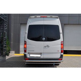 Rear Bar AK002 (Stainless Steel) Volkswagen Crafter 2006-2016 photo 2