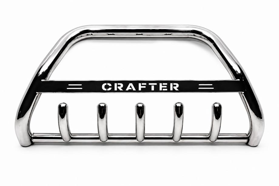 Volkswagen Crafter 2006-2016 Bull Bar WT004 Stainless Steel Photo 5