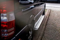 Volkswagen Crafter 2006-2016 Side Steps Allmond Grey (2 pcs, Aluminum) Long/ExtraLong photo 3