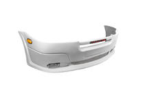 Volkswagen Crafter 2006-2016 Front bumper lip with 2 headlight cutouts (primed for painting) photo 1