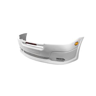 Front bumper lip with 2 headlight cutouts (primed for painting) photo 4
