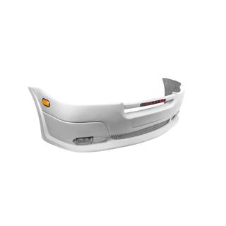 Front bumper lip with 2 headlight cutouts (primed for painting) photo 1