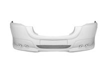 Volkswagen Crafter 2006-2016 Front bumper cover with 4 headlights 2006-2011 (paintable) photo 4