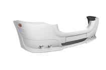 Volkswagen Crafter 2006-2016 Front bumper cover with 4 headlights 2006-2011 (paintable) photo 5