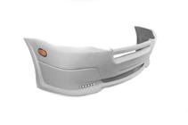 Volkswagen Crafter 2006-2016 LED Front Bumper Lip 2006-2011 (primed for painting) photo 1