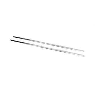 Exterior window trim (2 pcs, stainless steel) photo 3