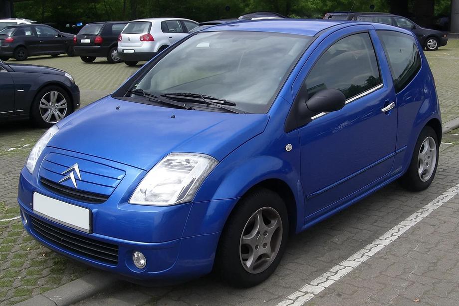 Citroen C-2 2003-2009 Exterior window trim (2 pcs, stainless steel) Photo 1
