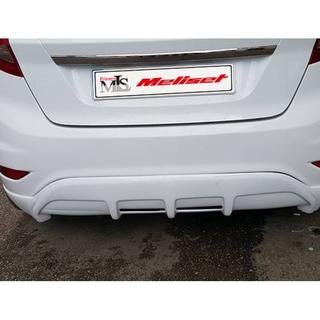 Rear bumper cover Meliset (primed for painting) Ford Fiesta 2008-2017 photo 2