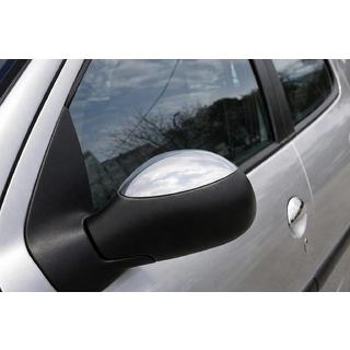 Mirror Covers (2 pcs, Stainless Steel)