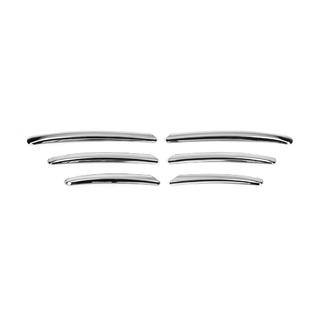 Chrome Fog Light Covers (6 pcs, Stainless Steel) Ford Focus II 2008-2011 photo 2