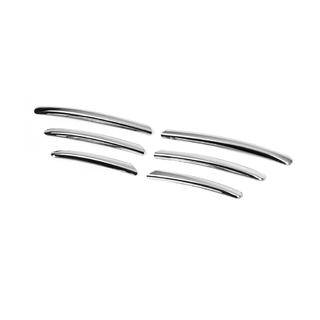 Chrome Fog Light Covers (6 pcs, Stainless Steel) Ford Focus II 2008-2011 photo 3