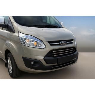 Grille Covers 2013-2018 (5 pcs, Stainless Steel) Ford Custom 2013-2022 photo 3