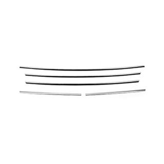 Grille Covers 2013-2018 (5 pcs, Stainless Steel) Ford Custom 2013-2022 photo 2