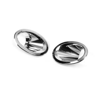 Fog light covers 2013-2018 (2 pcs, plastic) Ford Custom 2013-2022 photo 3