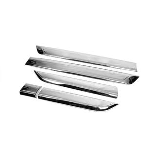 Door Mouldings OmsaLine (5 pcs, Stainless Steel) Ford Custom 2013-2022 photo 3