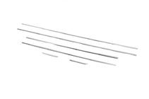 Hyundai I-20 2008-2012 Lower window trims stainless steel (6 pcs) photo 3