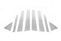 Hyundai IX-35 2010-2015 Stainless Steel Door Pillar Trim (8 pcs) photo 3