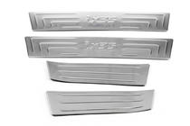 Hyundai IX-35 2010-2015 Door Sill Protectors Omsa (4 pcs, Stainless Steel) photo 2