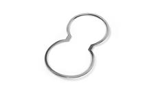 Hyundai IX-35 2010-2015 Cup Holder Rings (Stainless Steel) photo 5