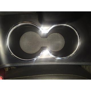 Cup Holder Rings (Stainless Steel) Hyundai IX-35 2010-2015 photo 4