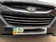 Hyundai IX-35 2010-2015 Grille trim strips (3 pcs, stainless steel) photo 4