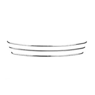 Grille trim strips (3 pcs, stainless steel) photo 2
