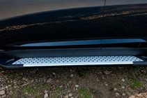 Hyundai IX-35 2010-2015 Side Steps Allmond Grey (2 pcs, Aluminum) photo 4
