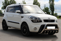 Kia Soul I 2008-2013 Bull Bar (Stainless Steel) photo 3