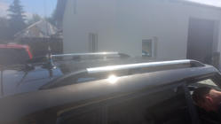 Kia Soul I 2008-2013 Chrome Roof Rails (plastic feet, adhesive installation) photo 2