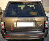 Range Rover III L322 2002-2012 Trunk Trim Stainless Steel photo 1