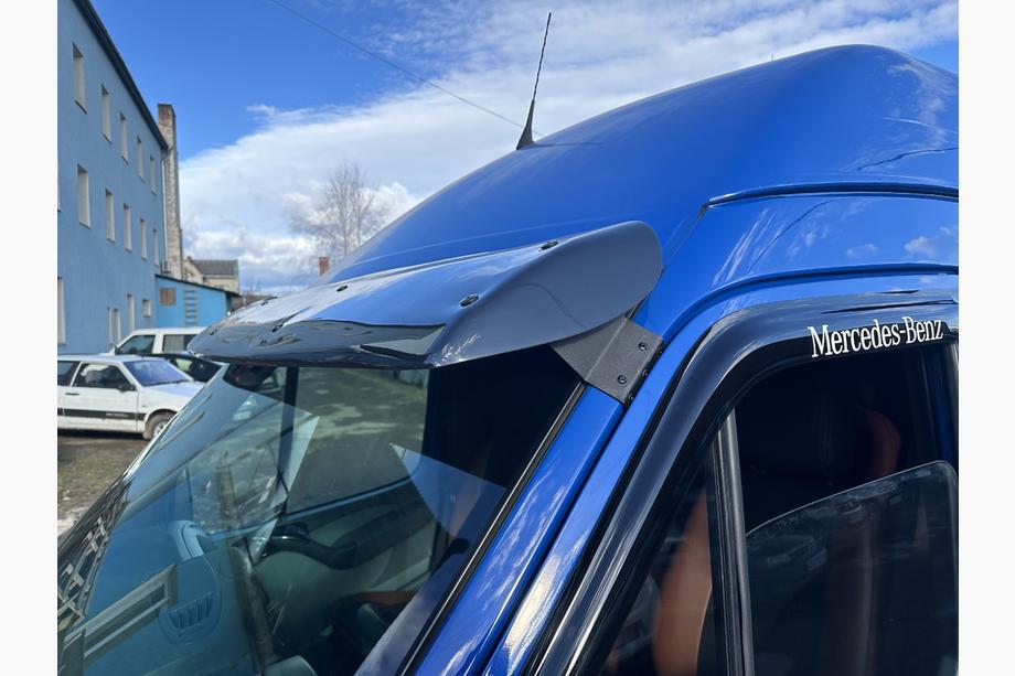 Mercedes Sprinter W901/902/903/904/905 1995–2006 Windshield visor (black gloss, 5mm) Photo 6