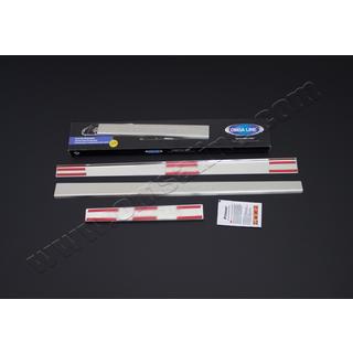 OmsLine Stainless Steel Door Sill Protectors Alfa Romeo 147 2000-2010 photo 4