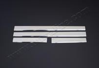 Alfa Romeo 156 1997-2007 Door Sill Protectors OmsaLine Stainless Steel Set of 4 photo 4