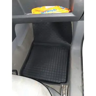Rubber floor mats with edge (2 pcs, Polytep) photo 3