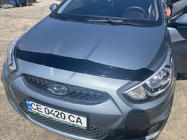 Hyundai Accent 2011-2017 Hood Deflector 2011-2017 (ANV) 2011-2014 photo 2