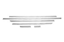 Mercedes Vito/V-class W447 2014- Door Mouldings (6 pcs, Stainless Steel) Long, 2 sliding doors photo 2