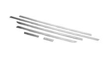 Mercedes Vito/V-class W447 2014- Door Mouldings (6 pcs, Stainless Steel) Long, 2 sliding doors photo 3
