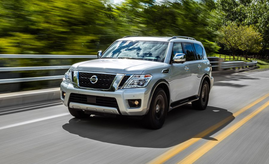 Overview of Nissan Armada SUV second generation