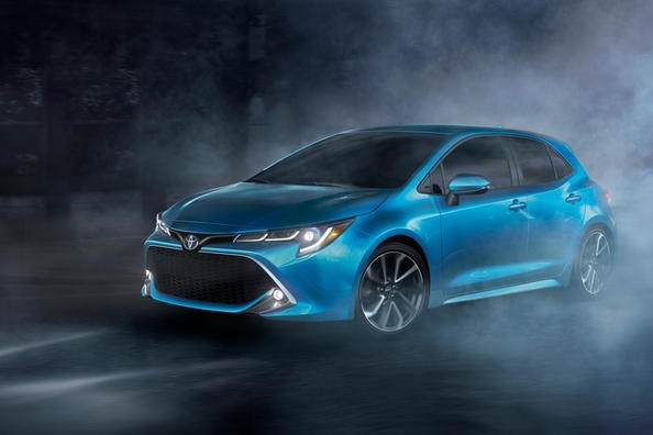 Hatchback Toyota Corolla 2019 model year