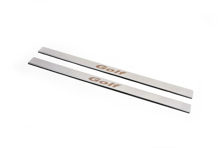 Volkswagen Golf 6 2008-2014 Carmos V1 Stainless Steel Door Sill Protectors Photo 5