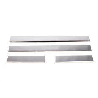 Carmos Door Sill Protectors (4 pcs, Stainless Steel) Toyota Corolla 2007-2013 photo 2