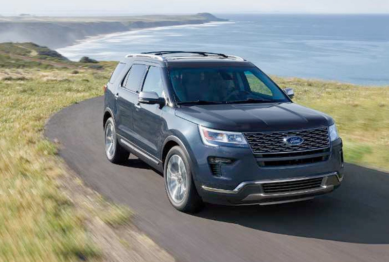 The fifth generation of Ford Explorer SUV