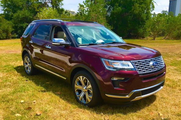 The fifth generation of Ford Explorer SUV