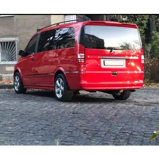 Side Skirts Exclusive (2 pcs, primed) Mercedes Viano 2004-2014 photo 3
