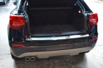 Audi Q2 2016- Rear bumper protector OmsaLine (stainless steel) photo 2